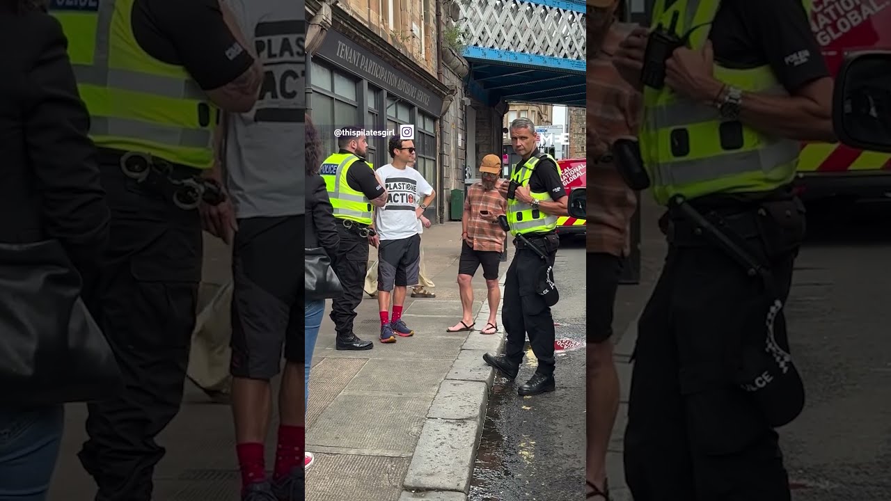 UK Police Stop Man After Mistaking Shirt For Palestine Action