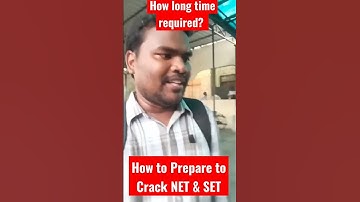 How to Prepare to Crack NET & SET.