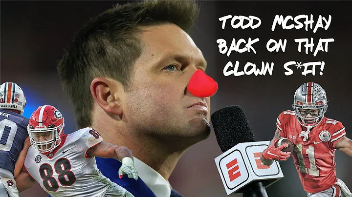 ESPN's Todd McShay back on that Clown Sh*t AGAIN! ...
