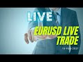 EURUSD *LIVE TRADING*: 1Hour Trading Strategy