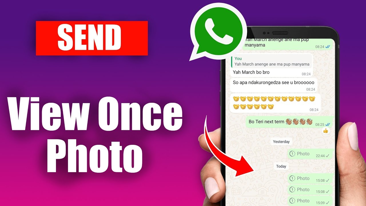 How To Send Disappearing Photo On Whatsapp - Full Guide | Send View ...