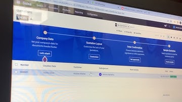 SIMULASI ORDER TO CASH (O2C) Pada Odoo 14