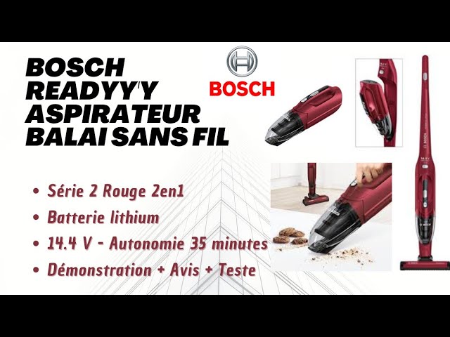 Bosch ledningsfri støvsuger: Test af Bosch BBH22042 og Bosch BBHMOVE1N  stangstøvsugere - YouTube