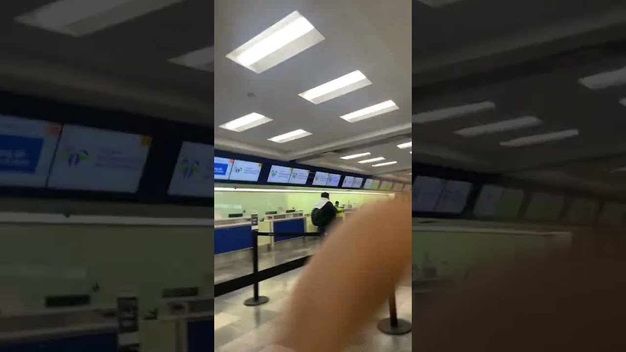 Ceiling fans at airport