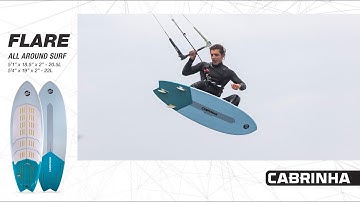 03 Cabrinha Flare Kite Surfboard