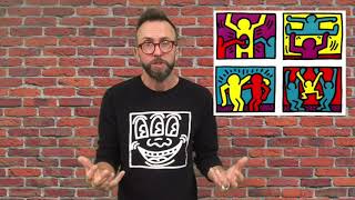 Intro to Keith Haring and How to Draw Figures! Profile