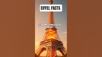 EIFFEL TOWER FACTS! #shorts #eiffeltower #facts