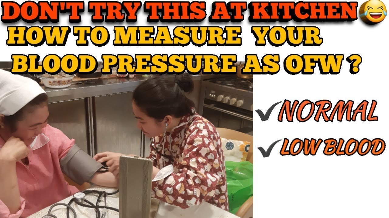 EMERGENCY MEDICAL MISSION |HOW TO MEASURE YOUR BLOOD PRESSURE AS OFW|DON'T TRY THIS AT KITCHEN