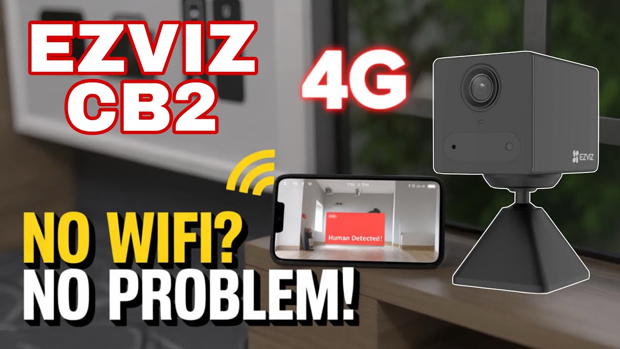 EZVIZ CB2 4G Camera Review: No WiFi? No Problem! Full Features