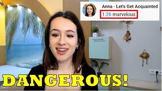 The MOST DANGEROUS Spam Bot! (Anna - Let's Get Acquainted)