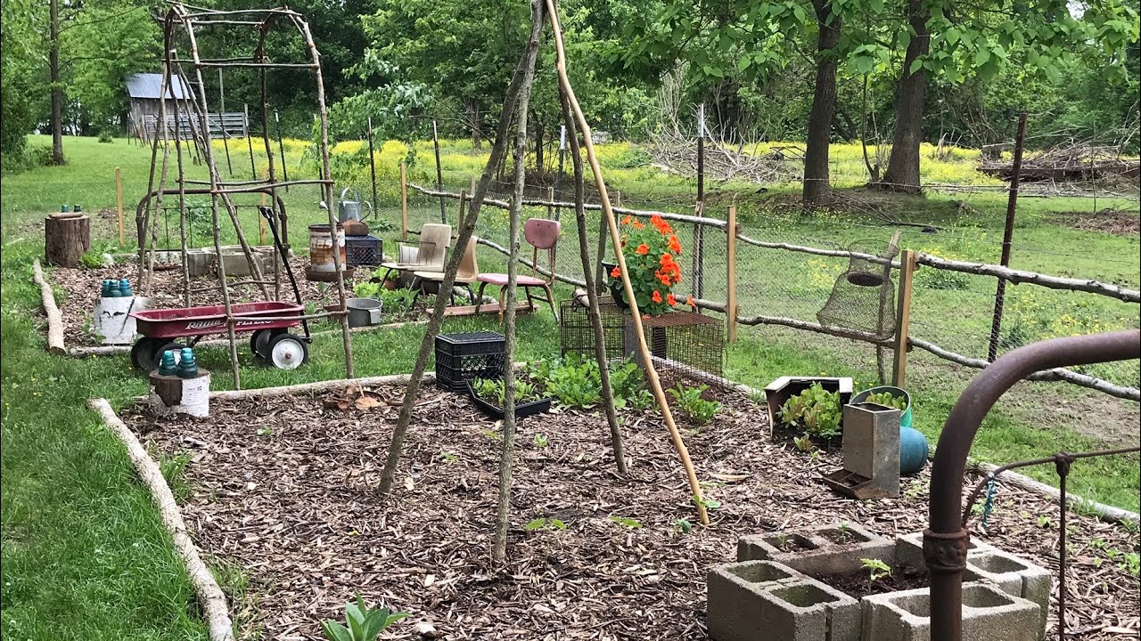 Starting My Cottage Herb Garden Youtube
