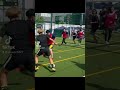 サイド際での駆け引き