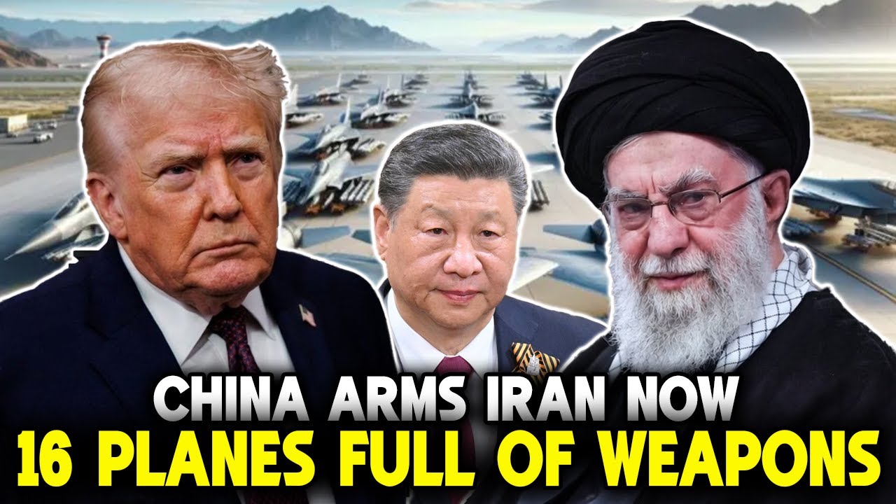 China Joins US-Iran War: Beijing ARMS Iran With Lethal MISSILES, DRONES in 16 BIG Planes Against US?