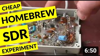 Homebrew software defined radio - a demonstration