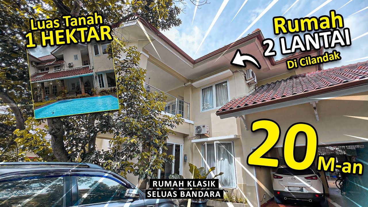 Review Rumah Mewah, Seluas Bandara | Posisi Hoek | 2* M Cilandak Jakarta Selatan