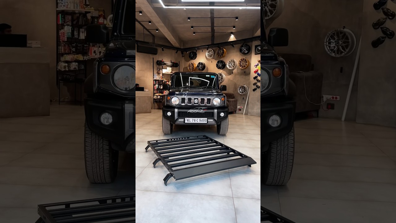 Suzuki Jimny Aluminum Roof Carrier Available 