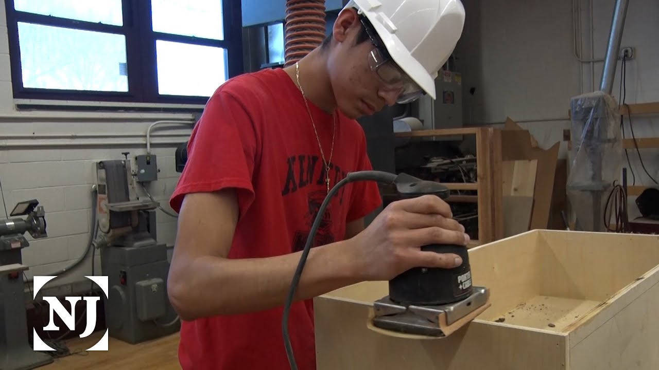 Students earn while they learn handson carpentry skills YouTube
