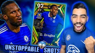 I Played with D. DROGBA  and he was AMAZING 😱 🔥eFootball 23 mobile