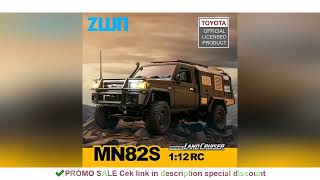 ZWN MN82 MN82S LC79 1/12 Full Scale RC Pickup Short Truck 4WD Remote Control Climbing Off-road Car T
