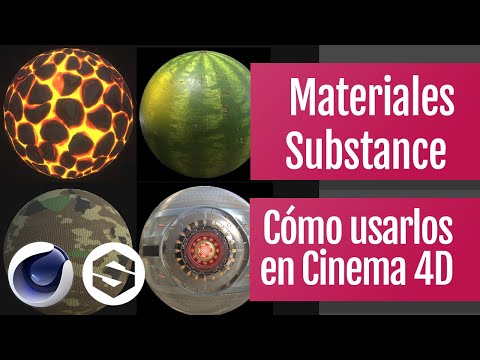 Materiales PBR gratuitos desde Substance para Cinema 4D