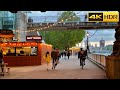 London Sunset Walk May 2021| West End Theatres and Southbank in Midweek [4k HDR]