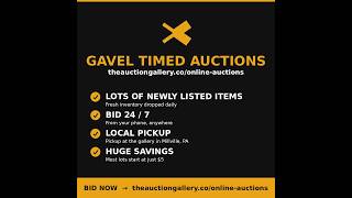 🔨 Timed Auctions LIVE! Bid 24/7, set a max bid & we bid for you, top bidder wins. Browse now...
