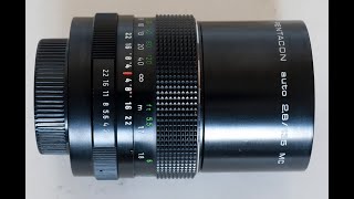 Pentacon Auto 135mm f/2.8 MC - Quick and Dirty Review - YouTube
