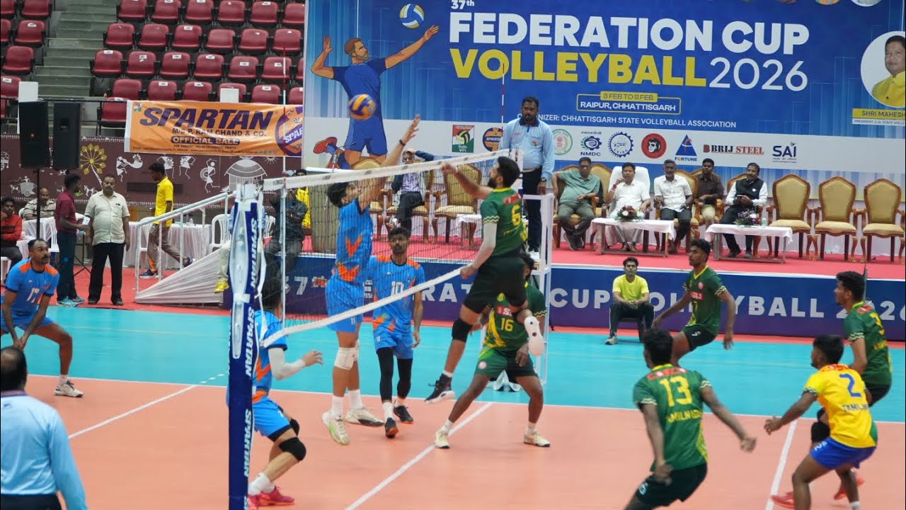Final Set 🔥Tamilnadu Vs Services | 37th Federation Cup Volleyball 2026 | Chhattisgarh 