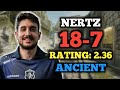 NERTZ (18-7) G2 vs MONTE (ANCIENT) PGL ASTANA 2026