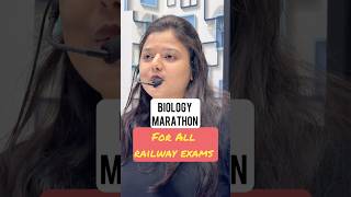Complete Biology by Radhika Ma'am : Latest PYQ + Expected प्रश्न | BIOLOGY Marathon #railwayscience