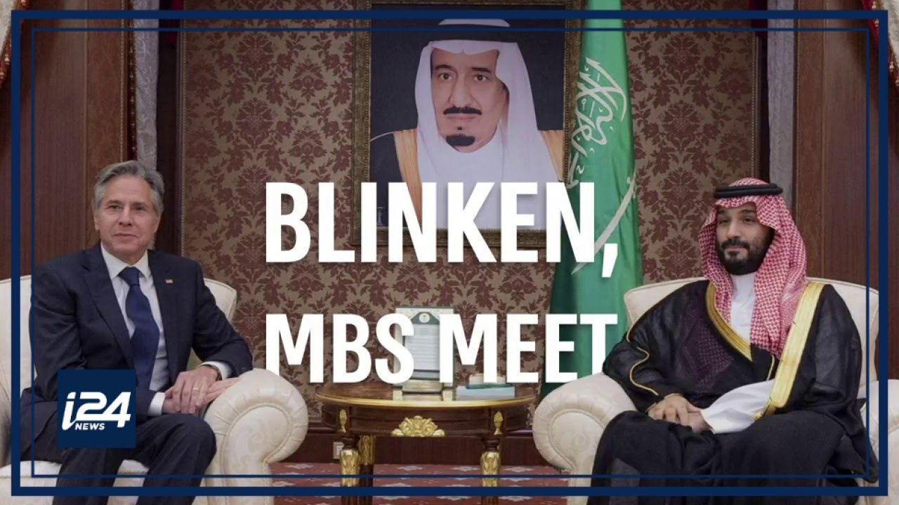 Blinken visits Saudi Arabia in effort to mend ties with MBS - YouTube