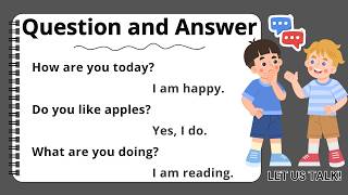 QUESTION & ANSWER | Learn English Through Conversation | Read along | with Teacher Jake