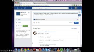 Post to Edmodo