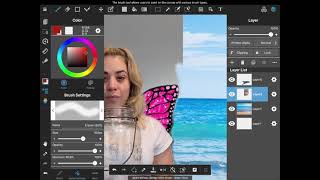 Creating a digital mock up reference photo using Medibang Paint