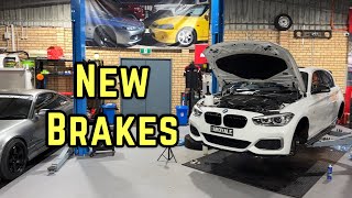 M140i - New Brake Rotors, Pads, Braided Lines & Fluid