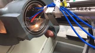 Laser cladding expert Huirui-Laser: Laser cladding of the circular surface inside the cylinder