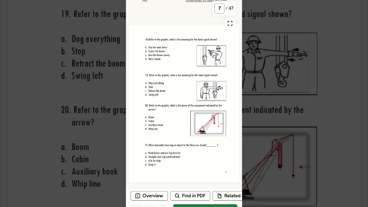 Aramco Rigger level 3 book.