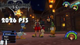 Kingdom Hearts 1.5 Remix: Gameplay Walkthrough 2025 (PS3) #1 👍