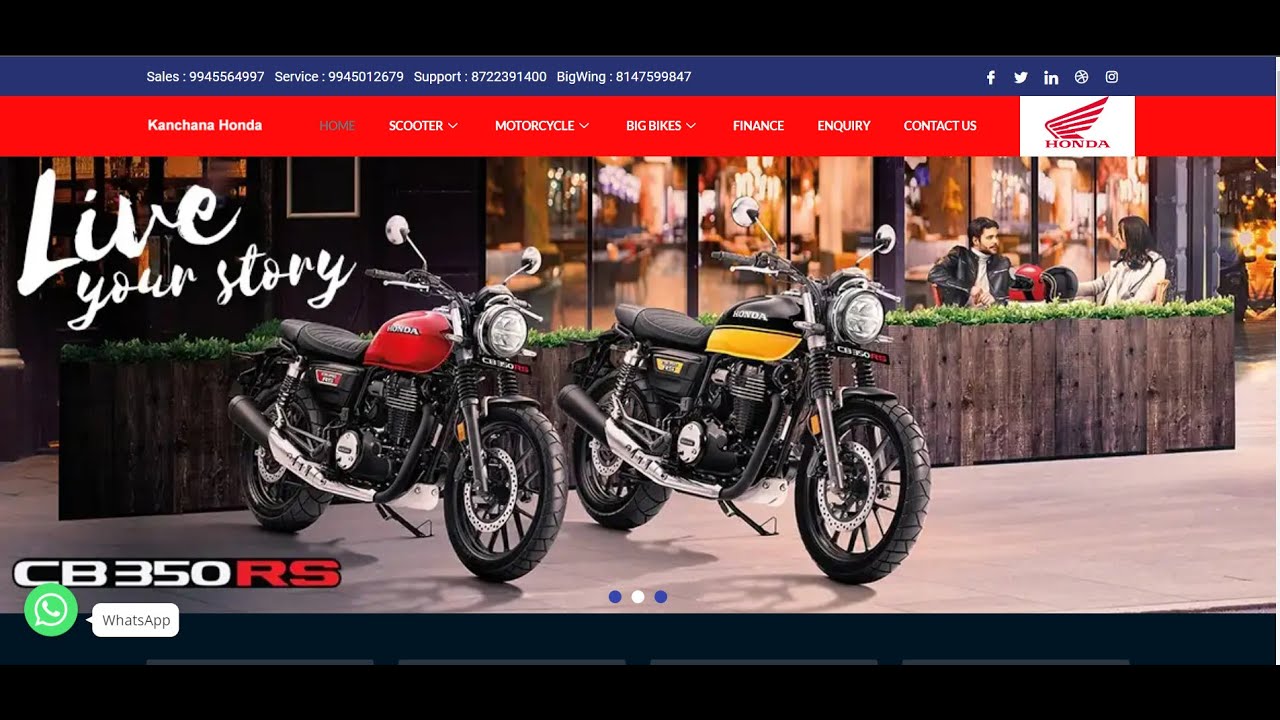 The Best WordPress site for Motorcycle Dealers YouTube