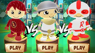 Tag with Ricochet Ryan vs The Flash Ryan vs MercuRyan - Run Gameplay