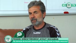Teknik Direktörümüz Aykut Kocaman Açıklamalarda Bulundu