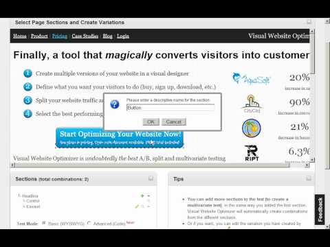 A/B testing and Multivariate testing software