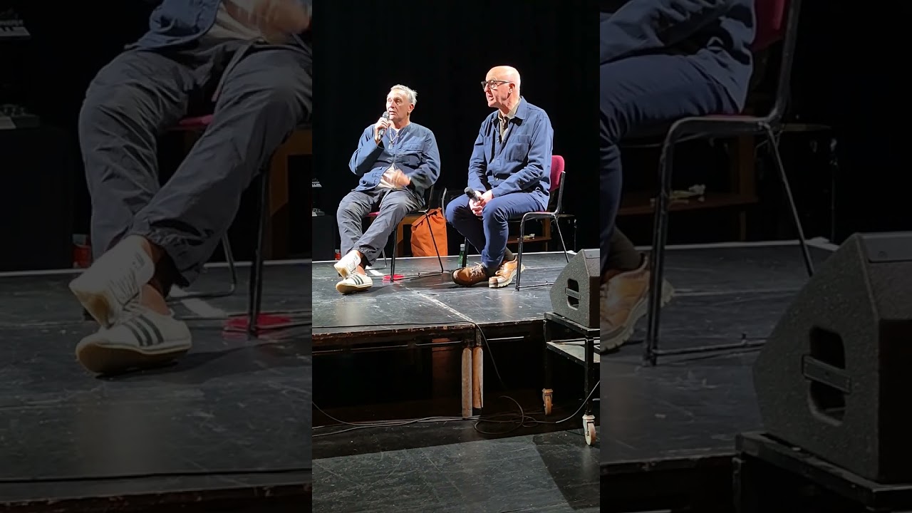 Stephen Mallinder & Chris Watson interview, Drama Studios,Sheffield as part of the 50 years event