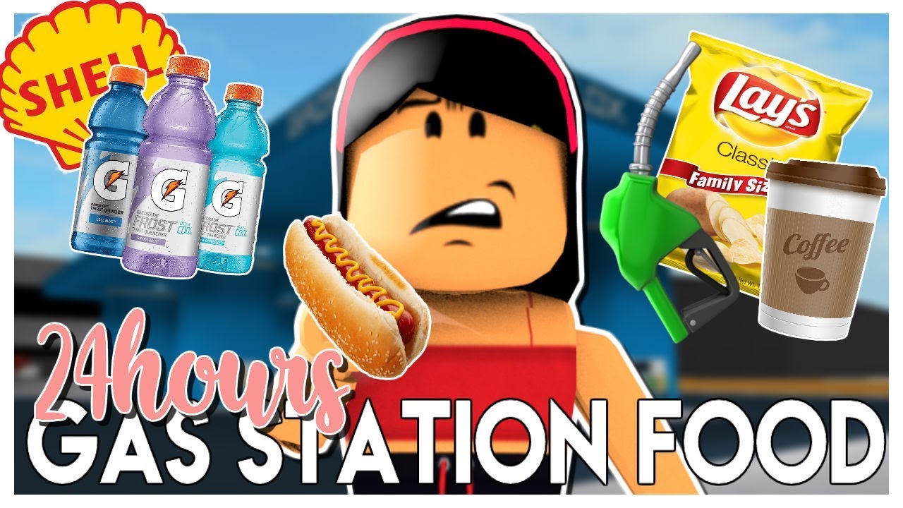 I Only Ate Gas Station Food For 24 Hours Roblox Bloxburg Sunsetsafari Youtube - roblox bloxburg gas station