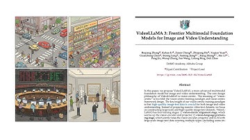 VideoLLaMA 3: Frontier Multimodal Foundation Models for Image and Video Understanding