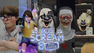 Ice Scream 8 Final Chapter All Cutscenes