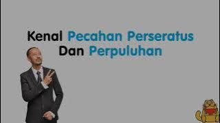 Pecahan Perseratus & Perpuluhan ii Tahun 3