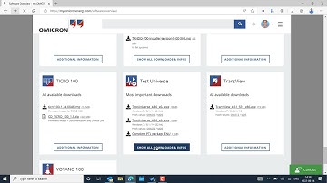 OMICRON Customer Portal