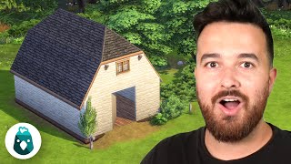 We are going to convert this abandoned barn! The Sims 4 Cottage Living (Part 4)