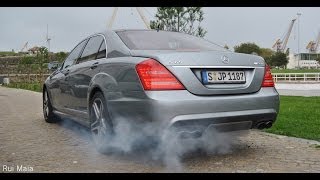 Mercedes-Benz S65 AMG W221 - Revs and Burnout